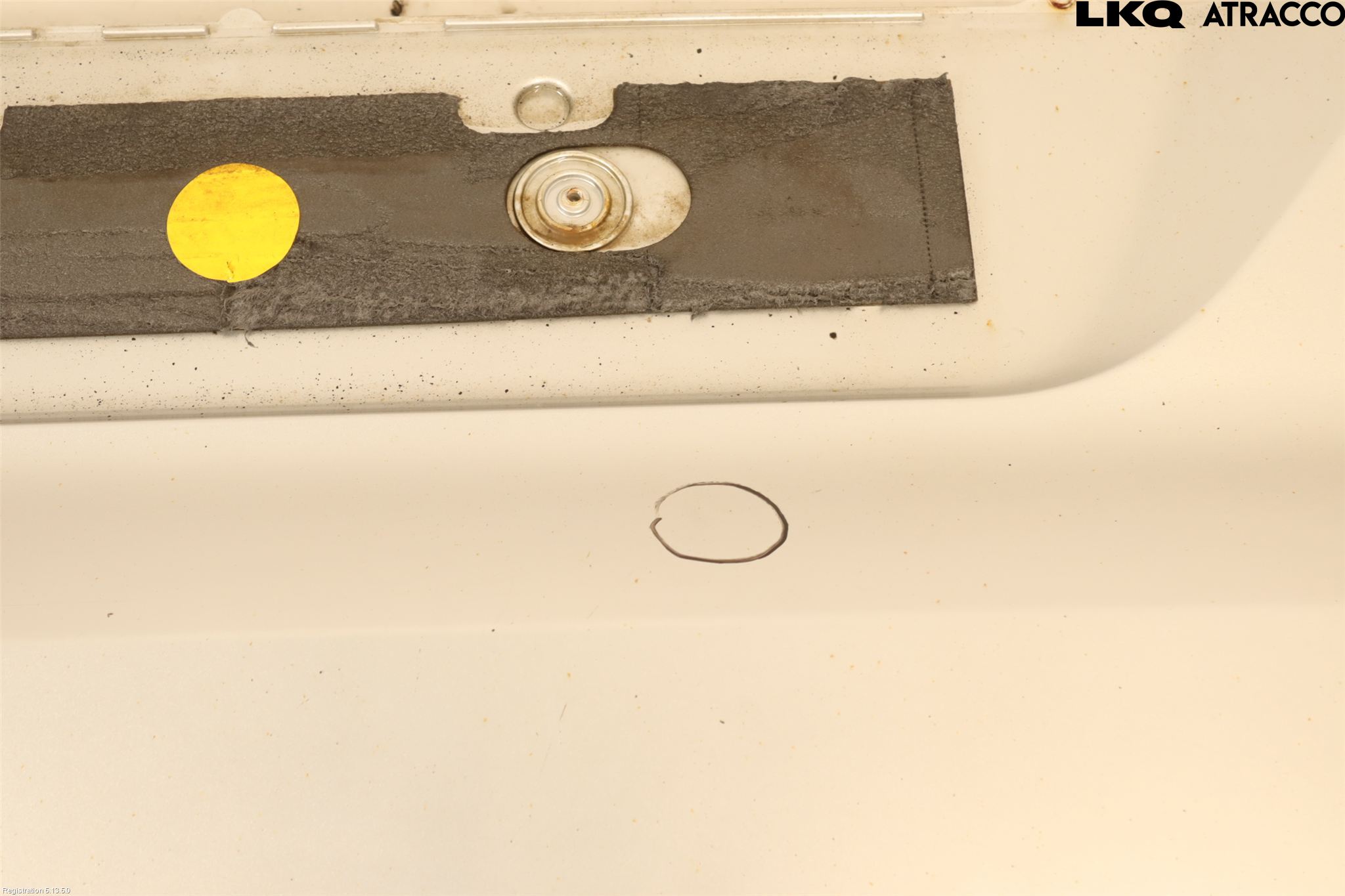Ford MONDEO 07-15 Refleksplate - Skiltplate