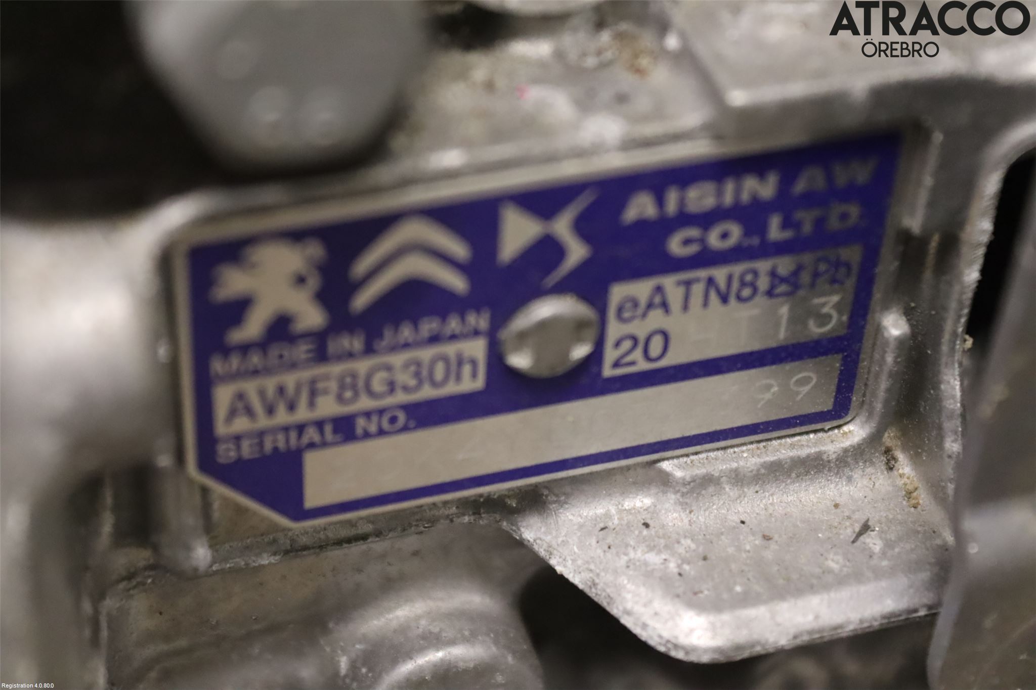Peugeot 3008 17-24 Gearkasse Automat