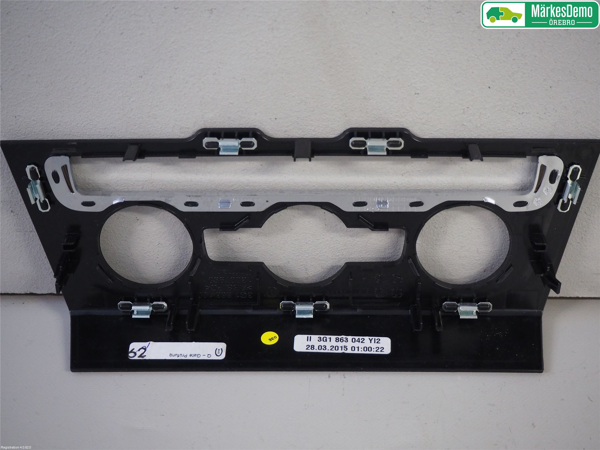 Volkswagen VW PASSAT 15-19 Innr Radio Ramme