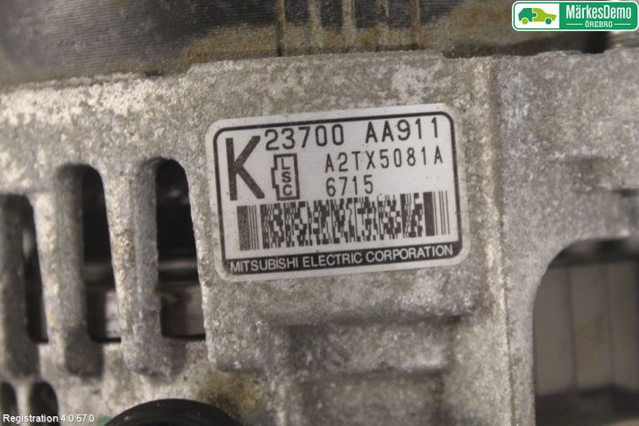 Subaru OUTBACK 15-20 Dynamo