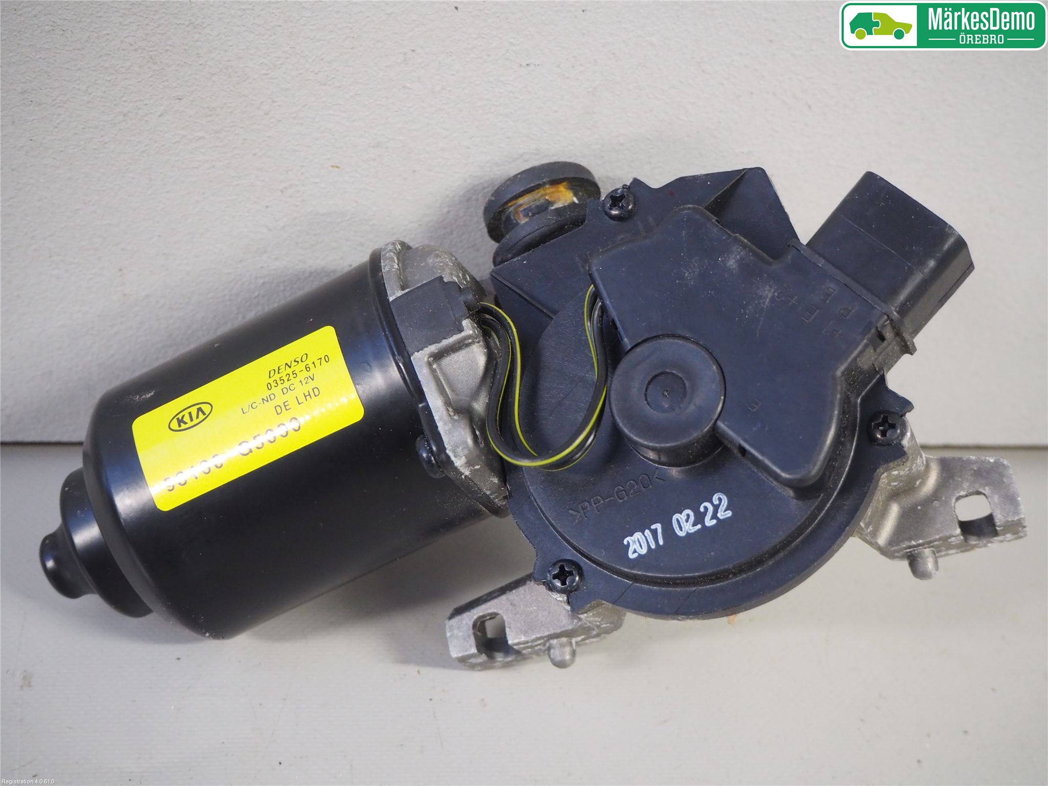 Kia NIRO (DE) 17-22 Viskermotor Frontrute