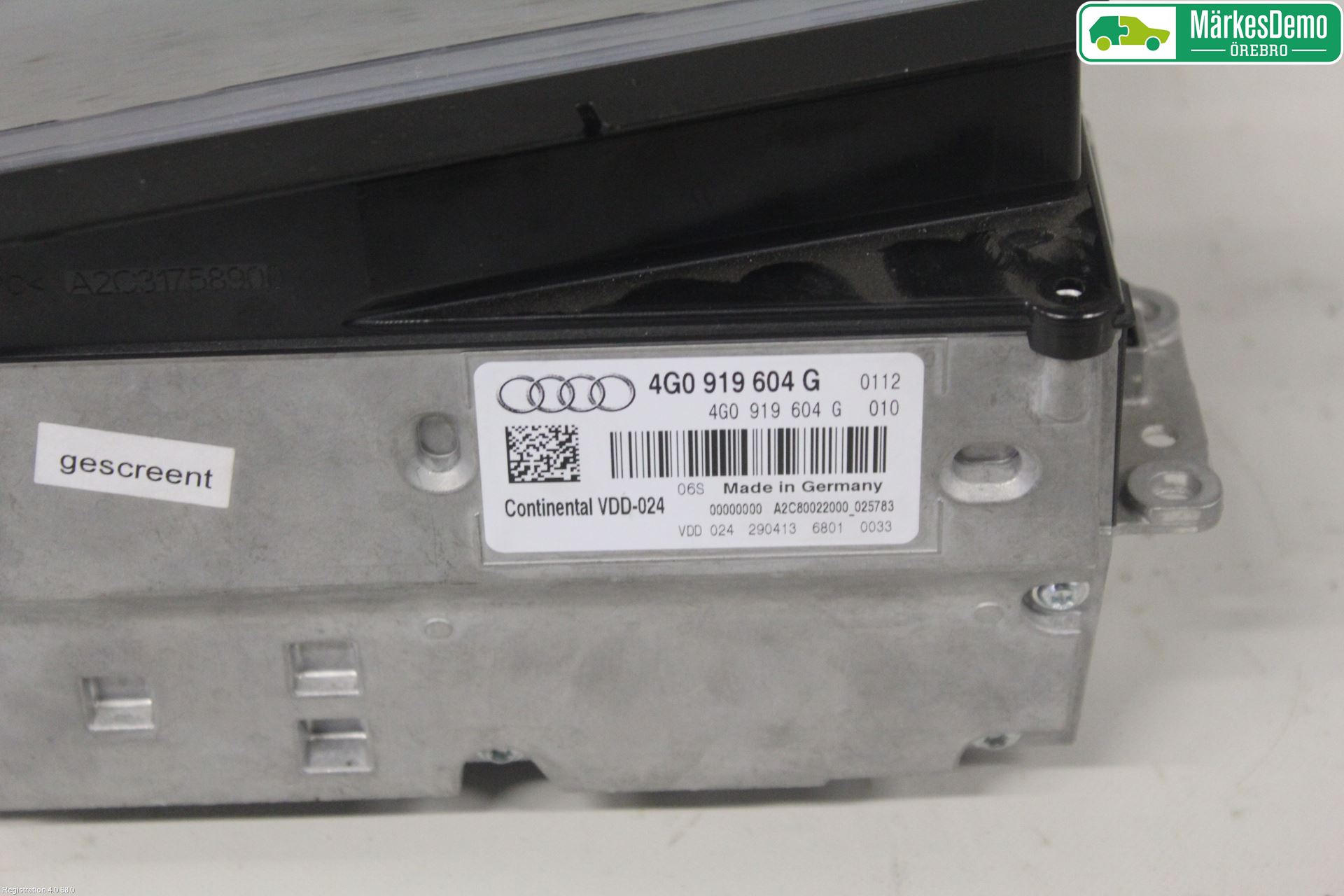 Audi A6/S6 4G 11-18 Stereo Radio Øvrig