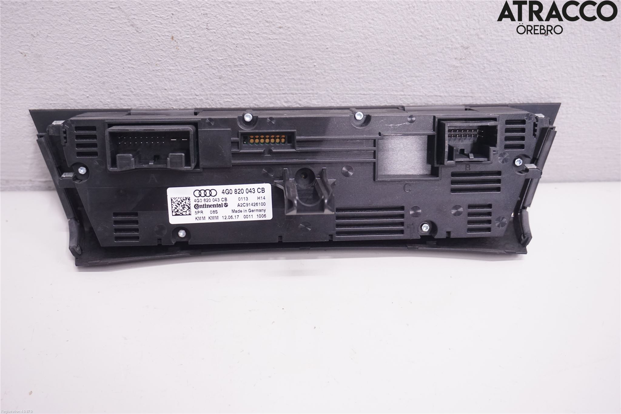 Audi A6/S6 4G 11-18 Varme Ac Betjening-Display