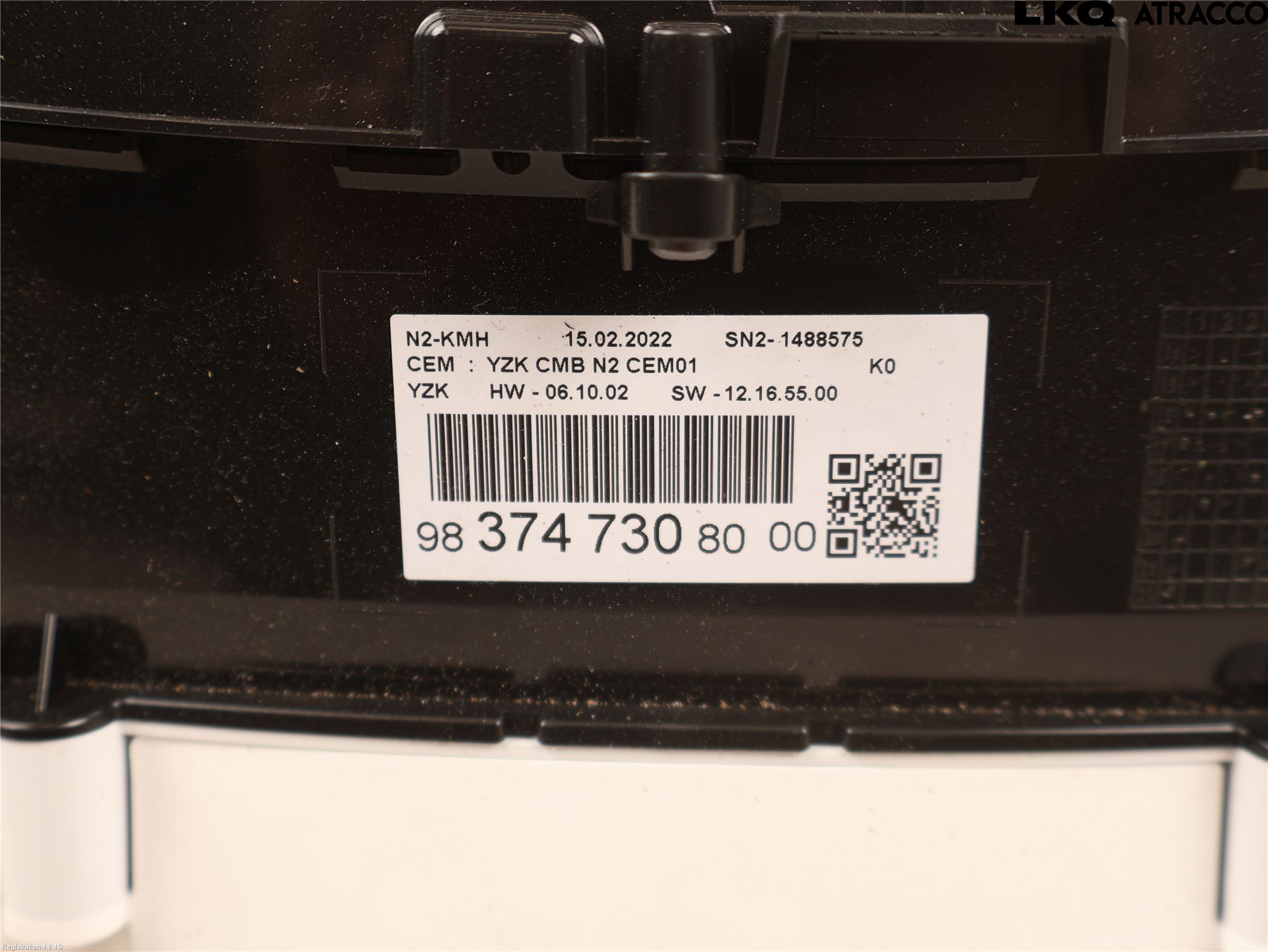 Citroen SPACETOURER/E-SPACETOURER 16- Instr Kombinert