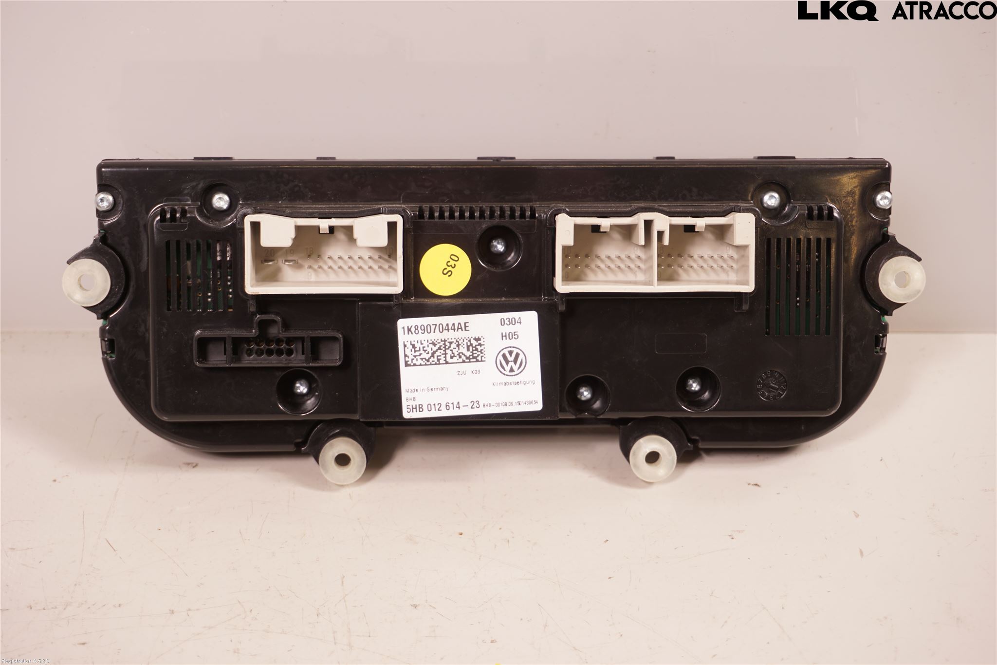 Volkswagen VW TIGUAN 07-16 Varme Ac Betjening-Display