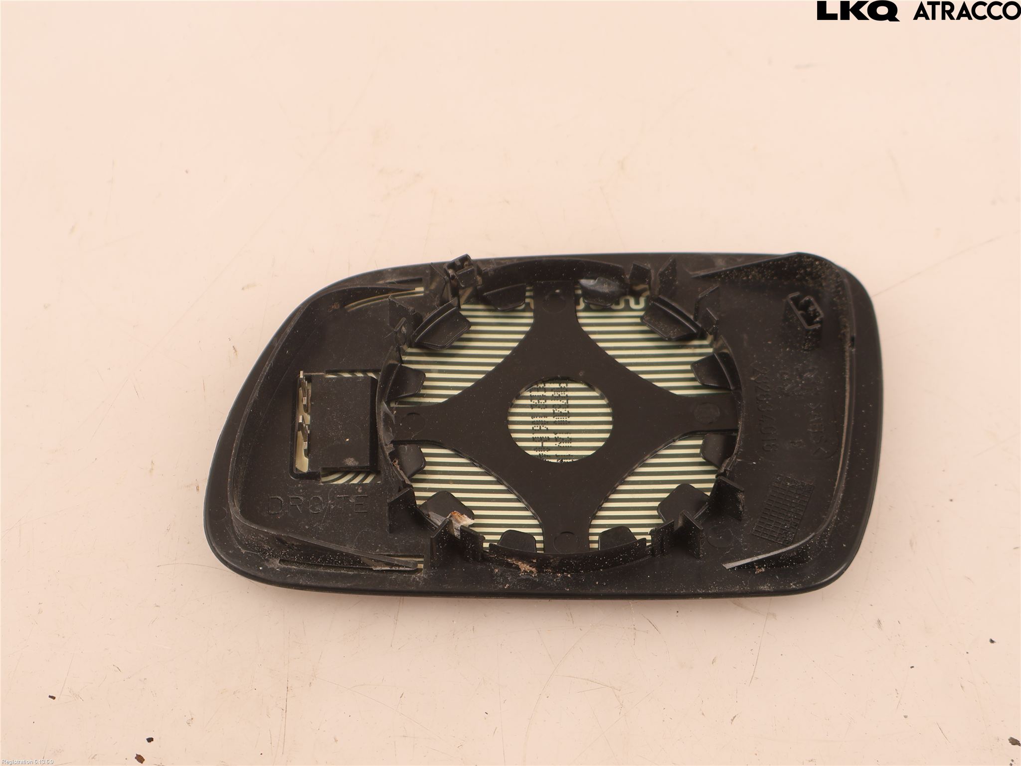 Peugeot 307     01-05 Speil Glass H