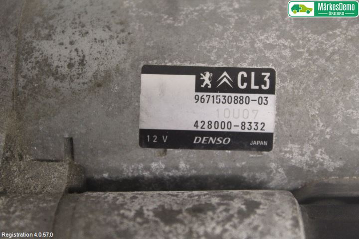 Peugeot PEUGOT 208 16-19 Startmotor
