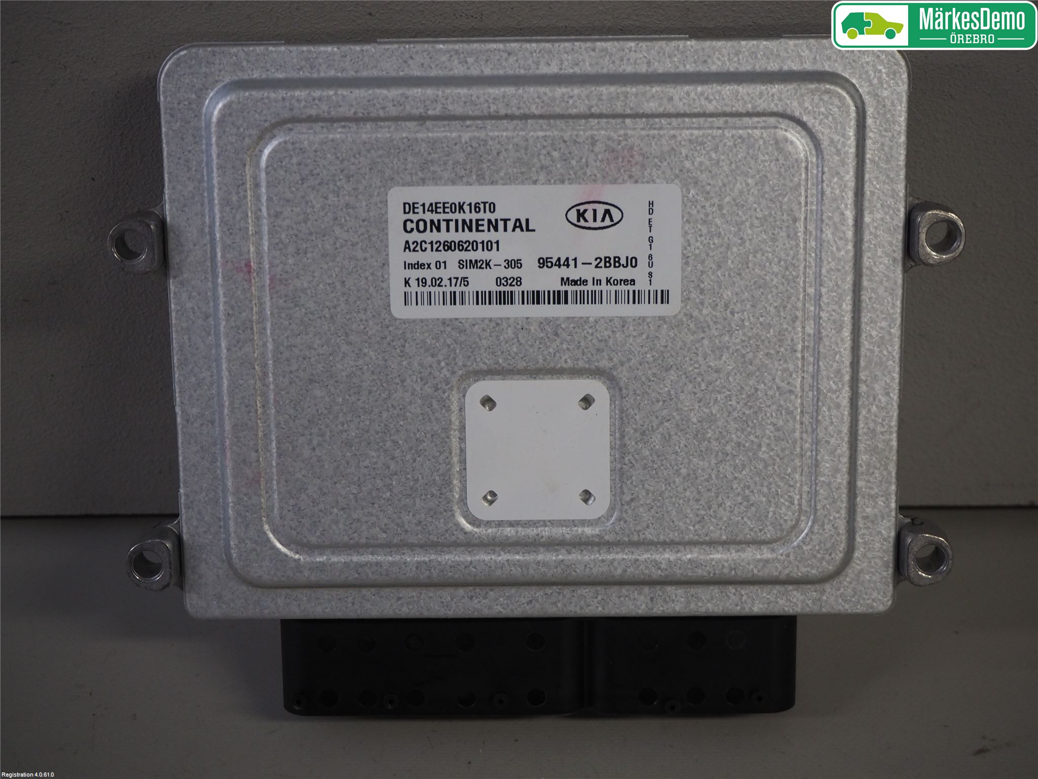Kia NIRO (DE) 17-22 Styreenhet Gearkasse