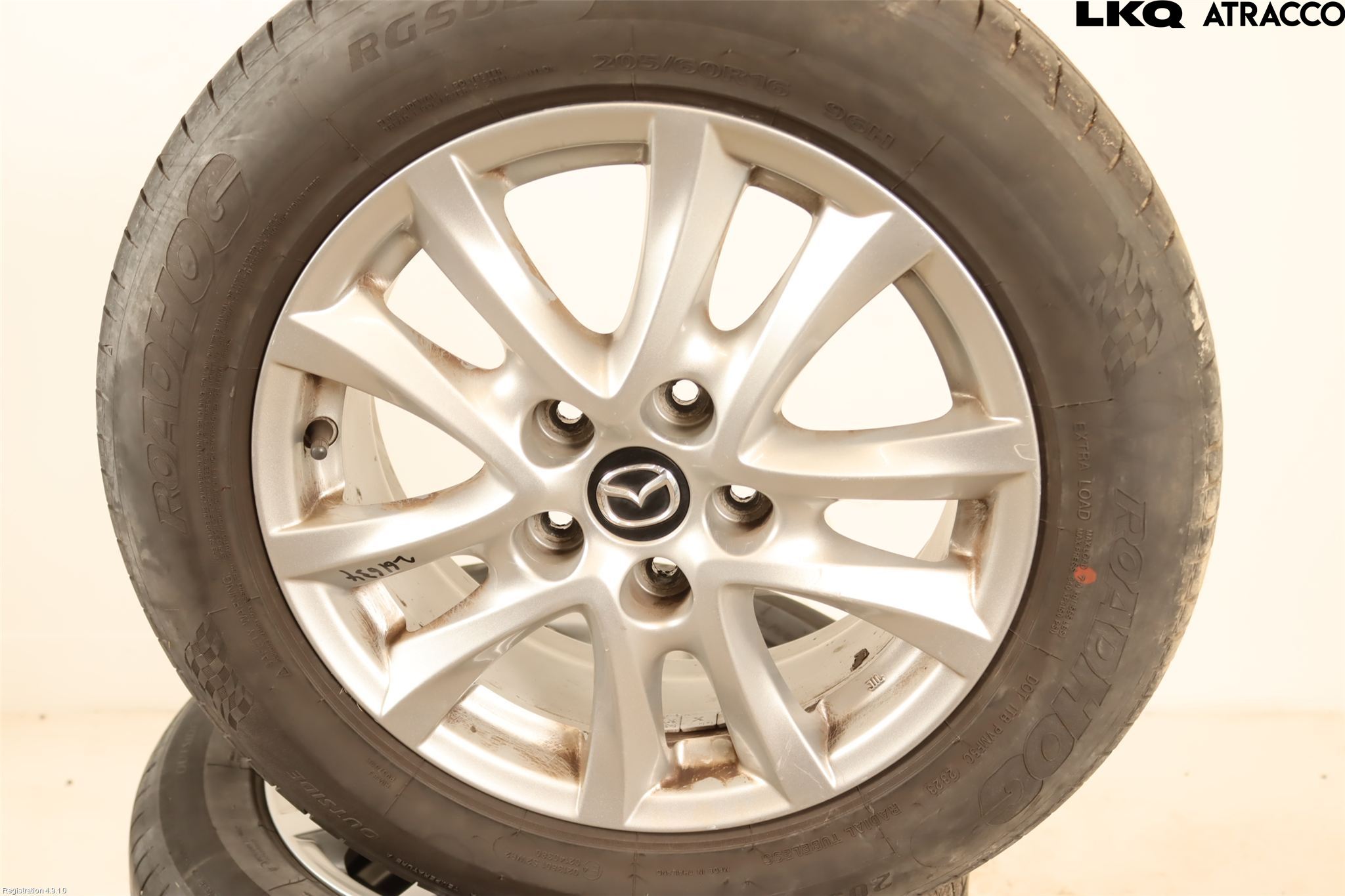 Mazda 3 III 14-19 Dekk Sommer På Alu Felg 4Stk