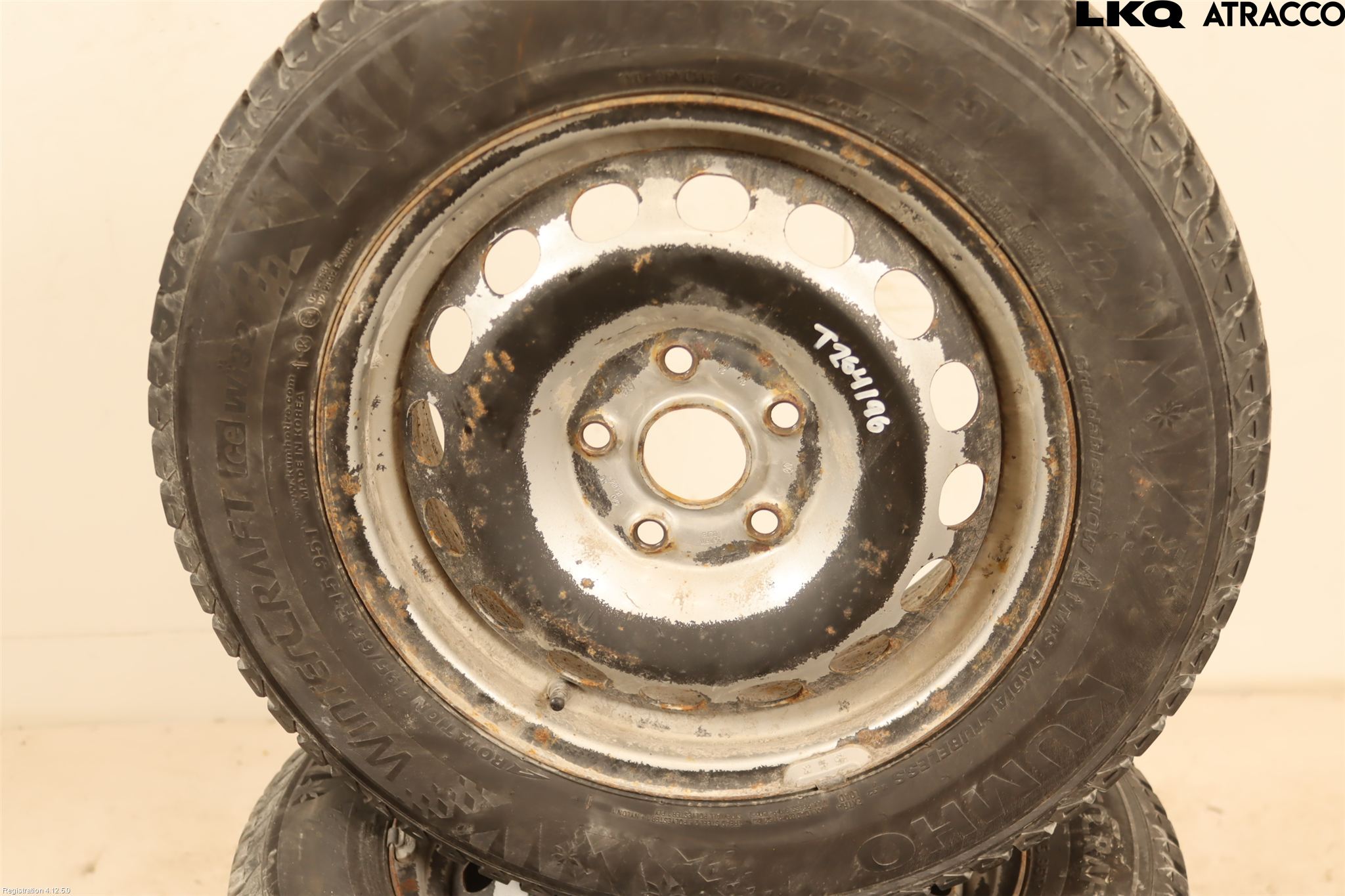 Volkswagen VW CADDY 11-15 Dekk Vinter På Stål Felg 4Stk