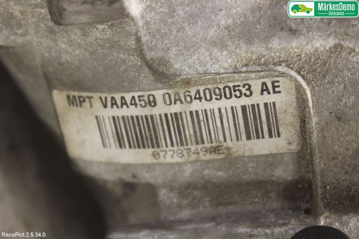 Volkswagen VW SHARAN 11- Gearkasse Fordelingskasse
