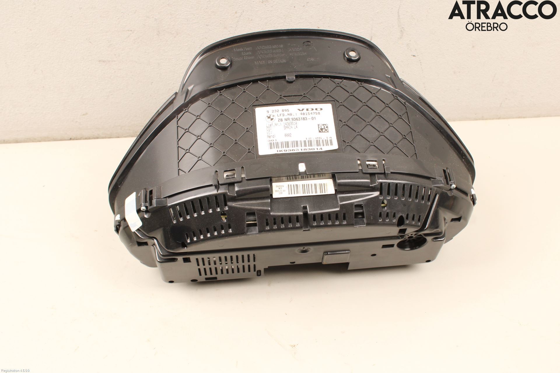 BMW 3 F30/F31/F80 12-19 Instr Kombinert