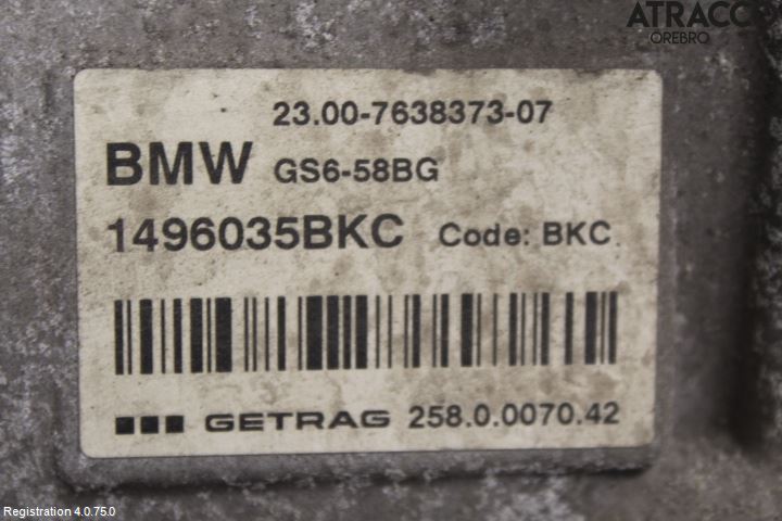 Mini COOPER CLUBMAN F54 16- Gearkasse 6 Trinn