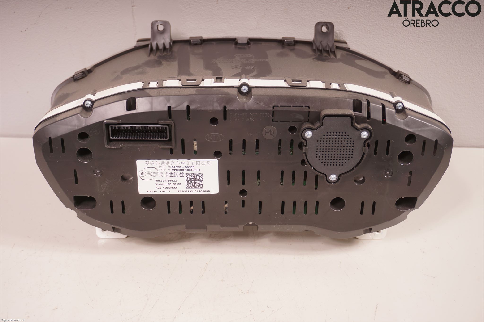 Kia NIRO (DE) 17-22 Instr Kombinert