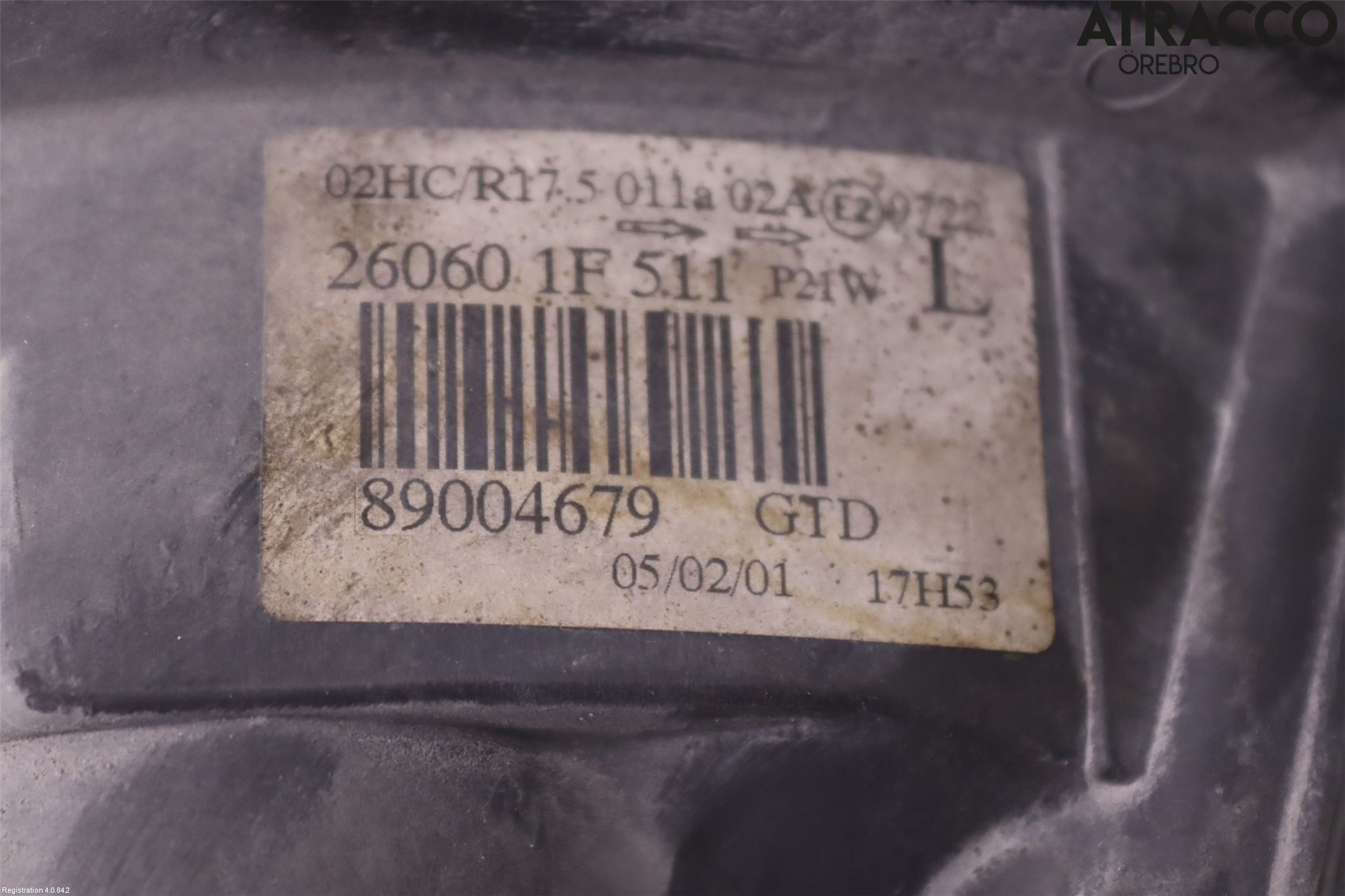 Nissan MICRA 99-02 Frontlykt Venstre