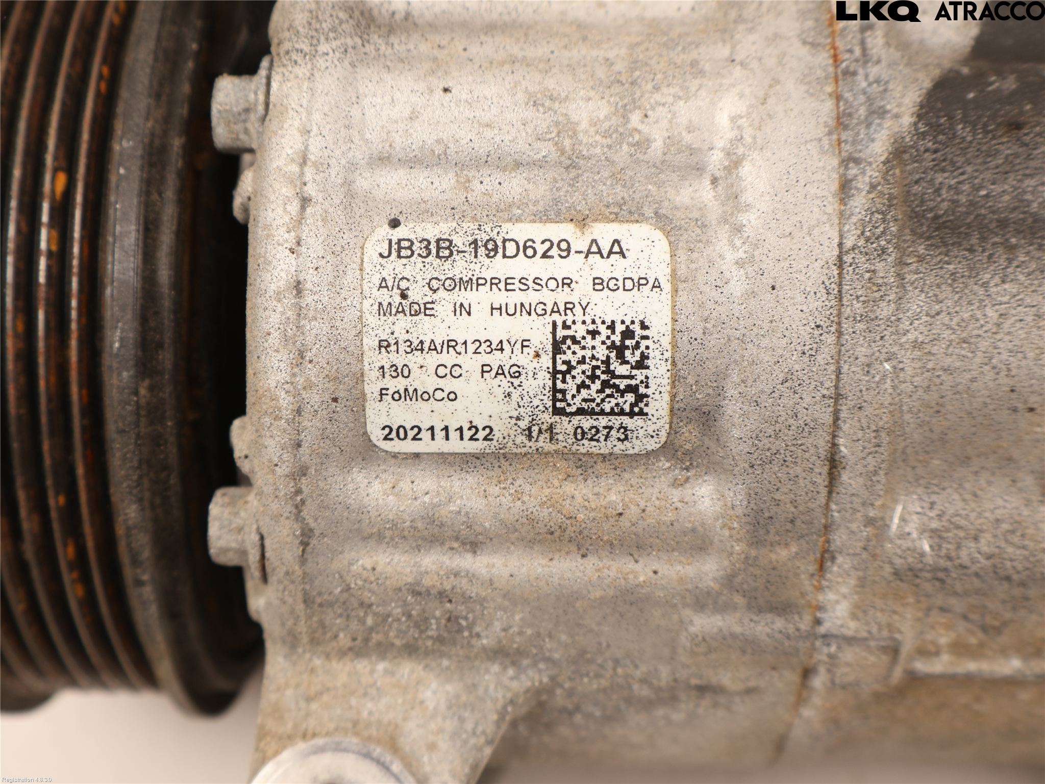 Ford RANGER EU 12-23 Varme Ac Kompressor