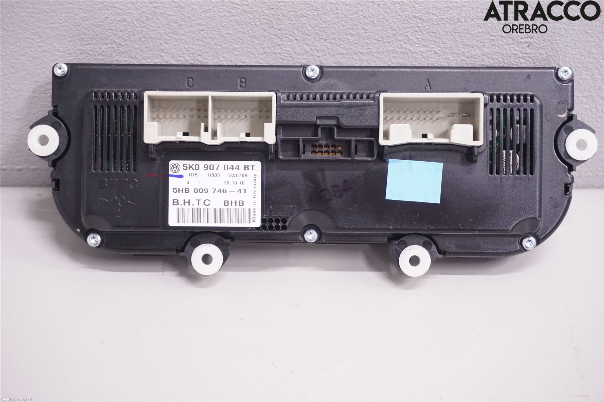 Volkswagen VW TIGUAN 07-16 Varme Ac Betjening-Display