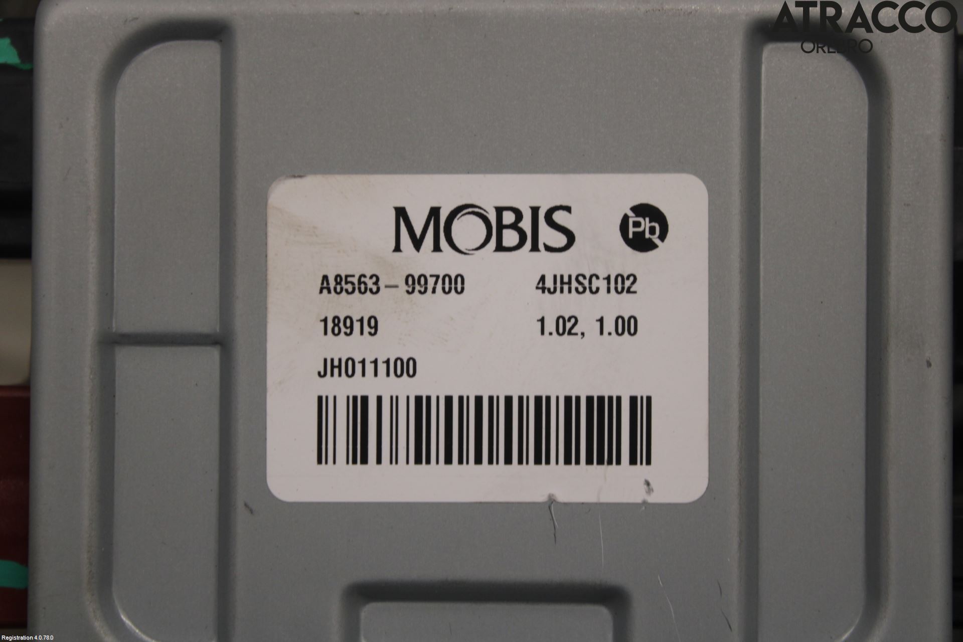 Kia OPTIMA 16-20 Rattakselaggregat Innebygd Servo