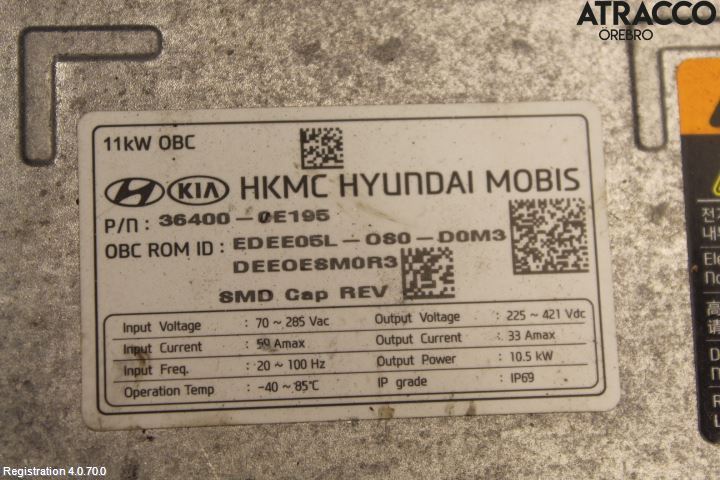 Kia NIRO (DE) 17-22 Hybridconverter