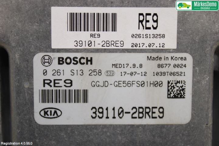 Kia CEED 12-18 Styreenhet Innsprøytning