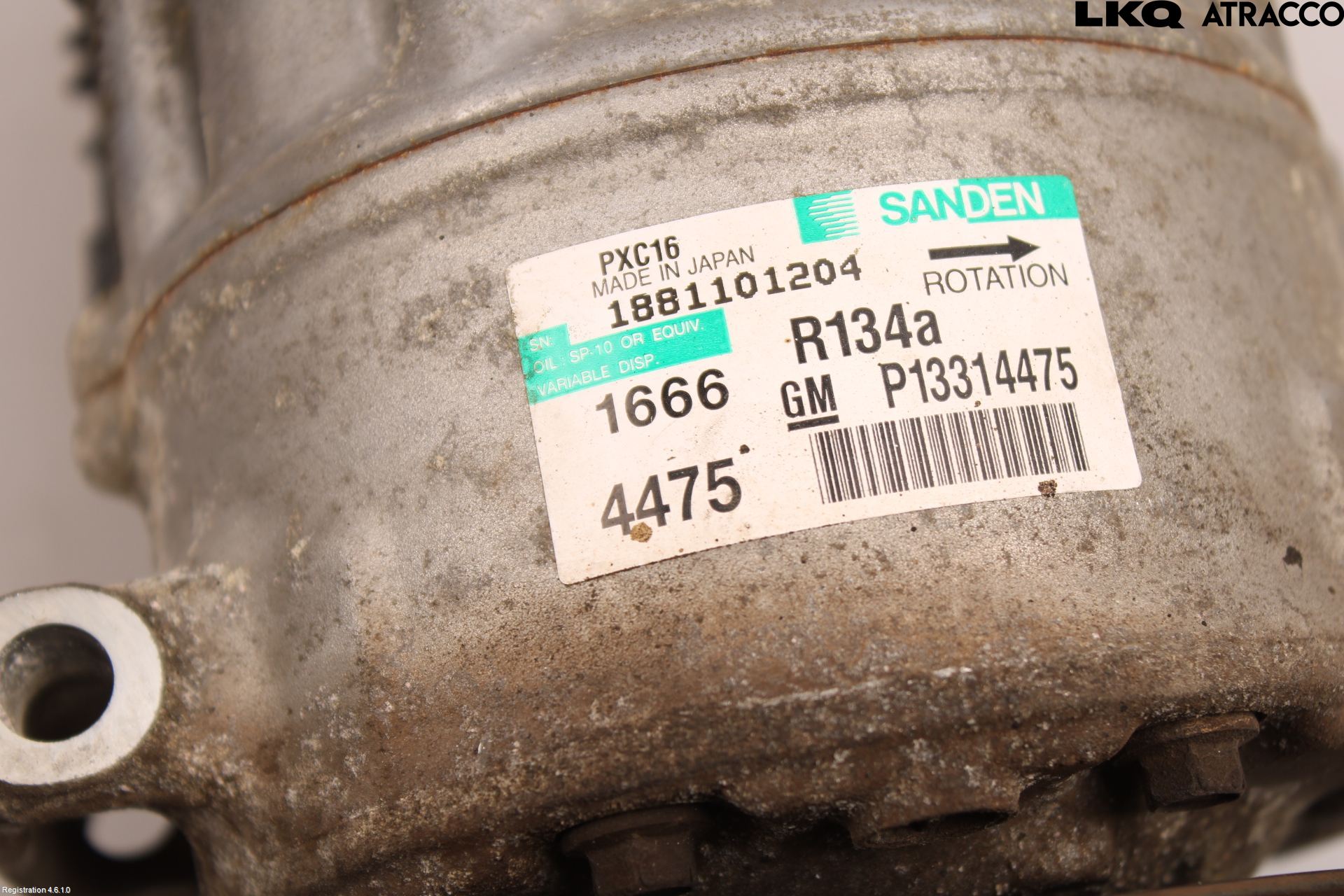 Opel INSIGNIA 09-16 Varme Ac Kompressor