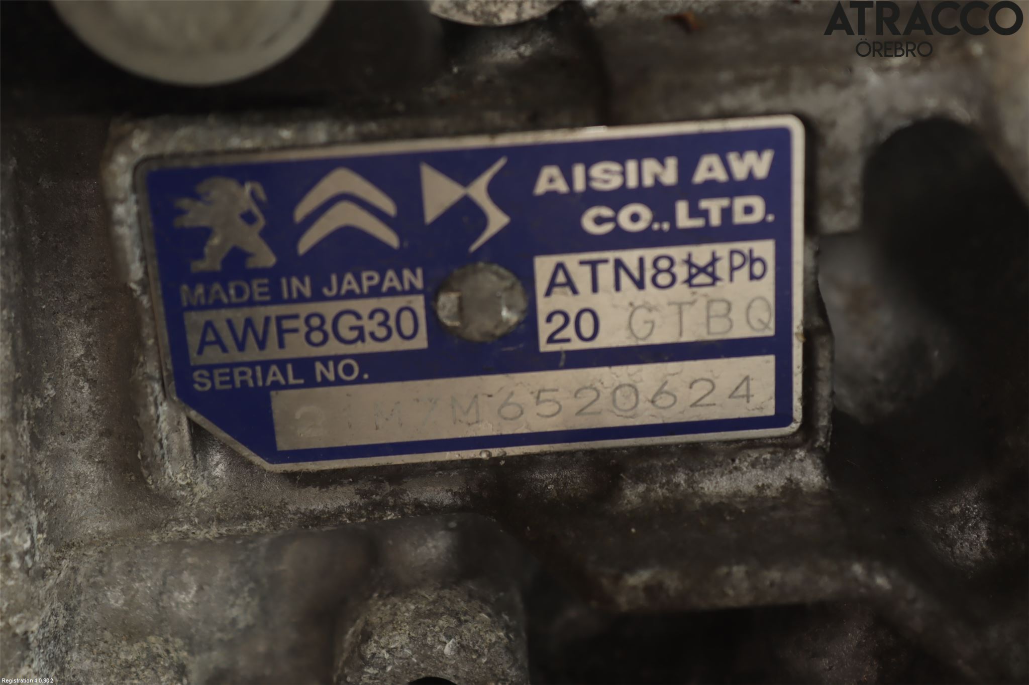 Citroen C4/E-C4 C4X/E-C4X III 21- Gearkasse Automat