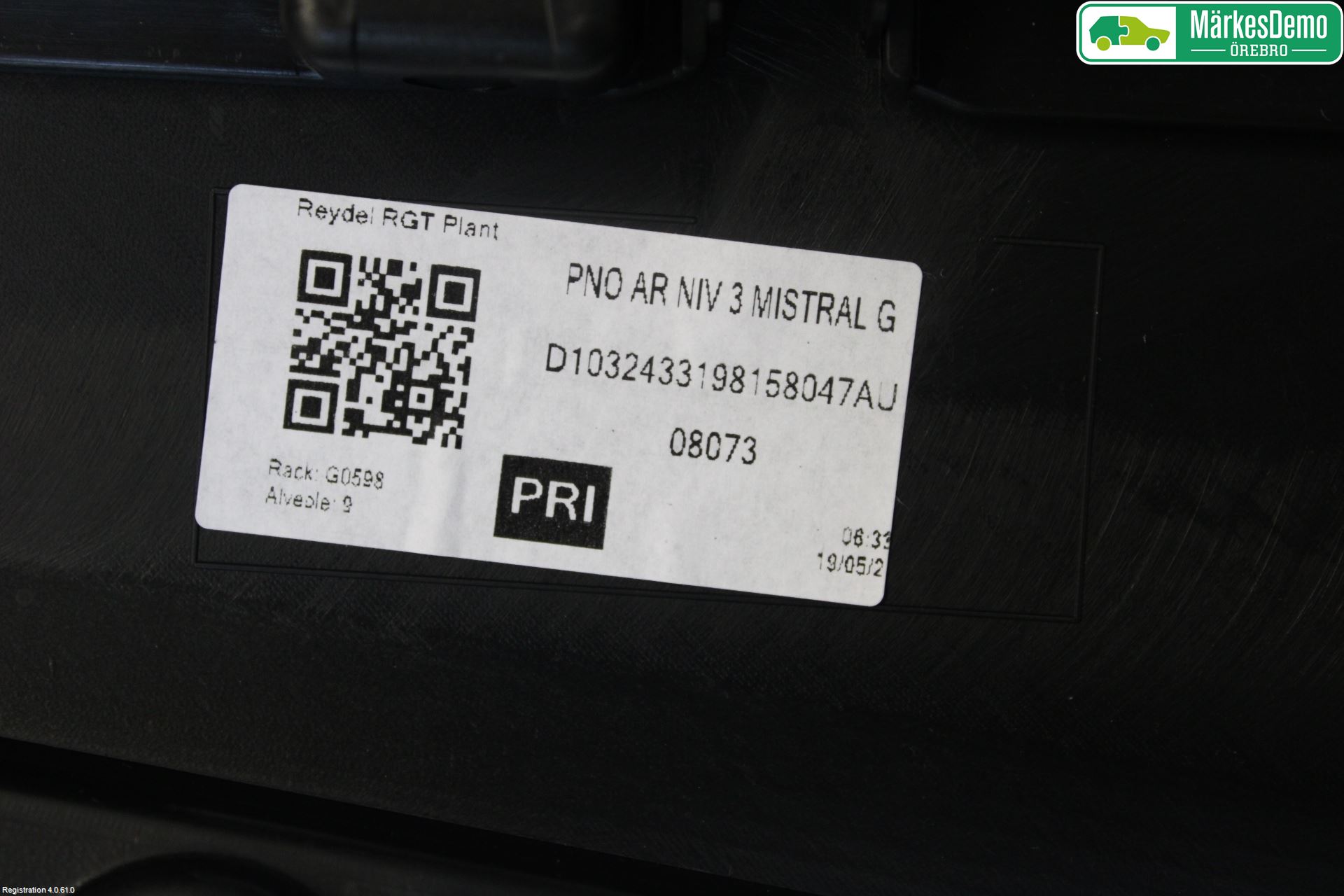 Peugeot 3008 17-24 Innr Dørtrekk Venstre