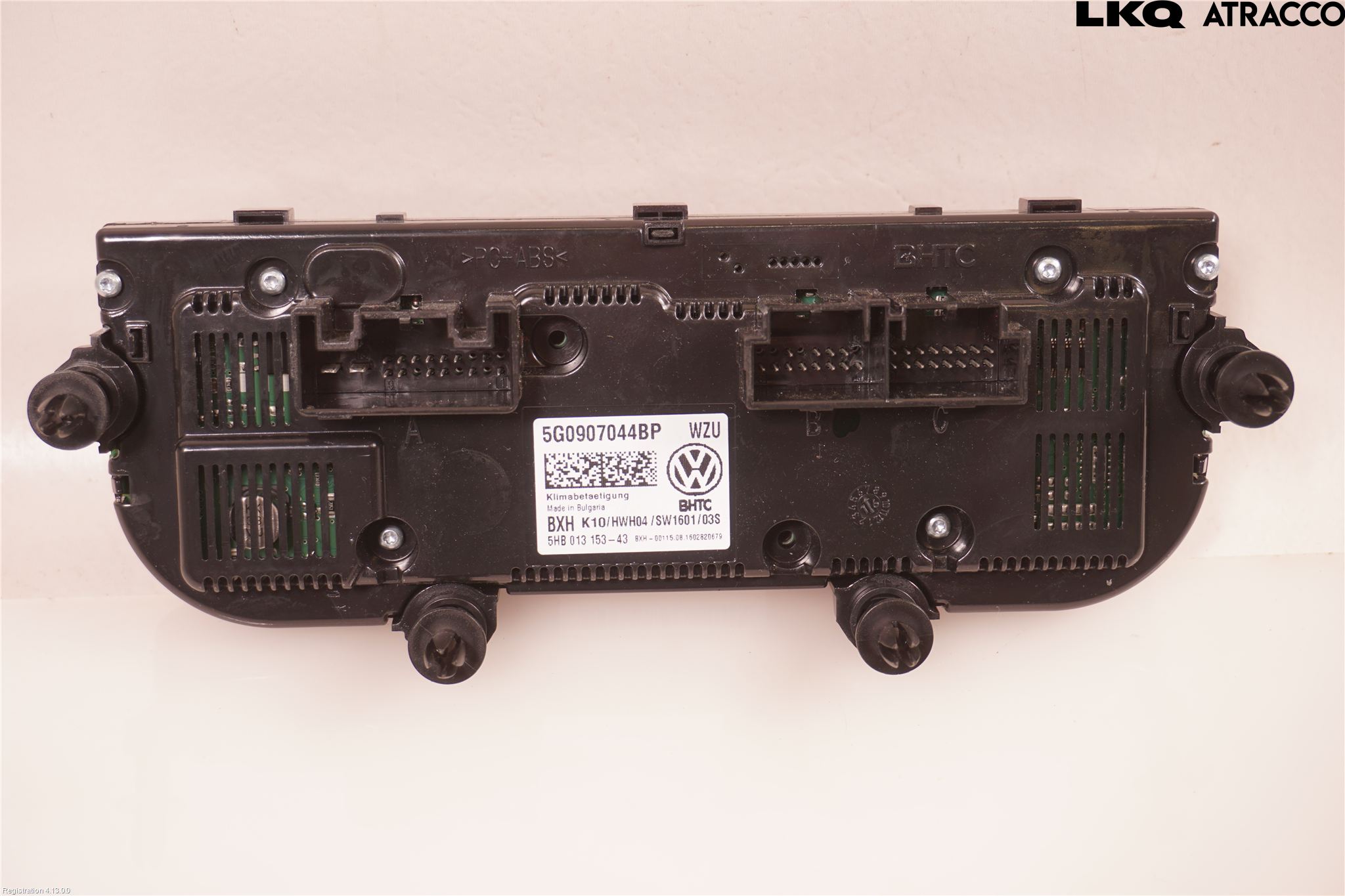 Volkswagen VW PASSAT 15-19 Varme Ac Betjening-Display