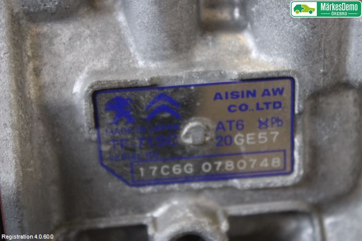 Peugeot 3008 17-24 Gearkasse Automat