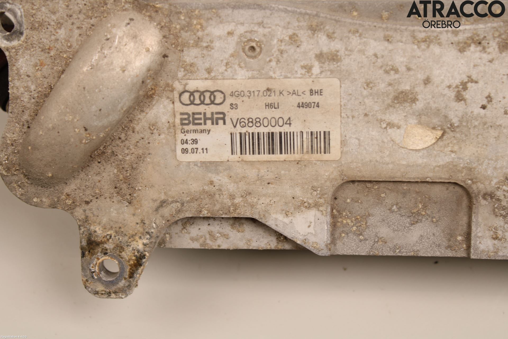 Audi A7/S7 4G 11-17 Radiator Oljekjøler Automatgea