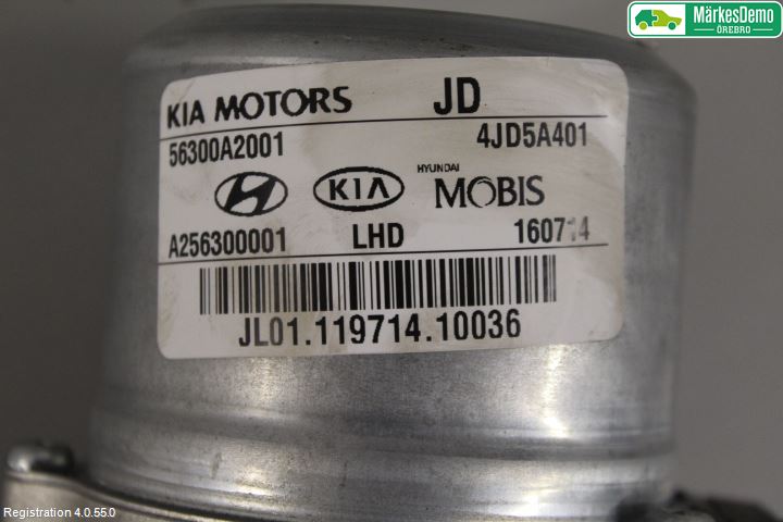 Kia CEED 12-18 Rattakselaggregat Innebygd Servo