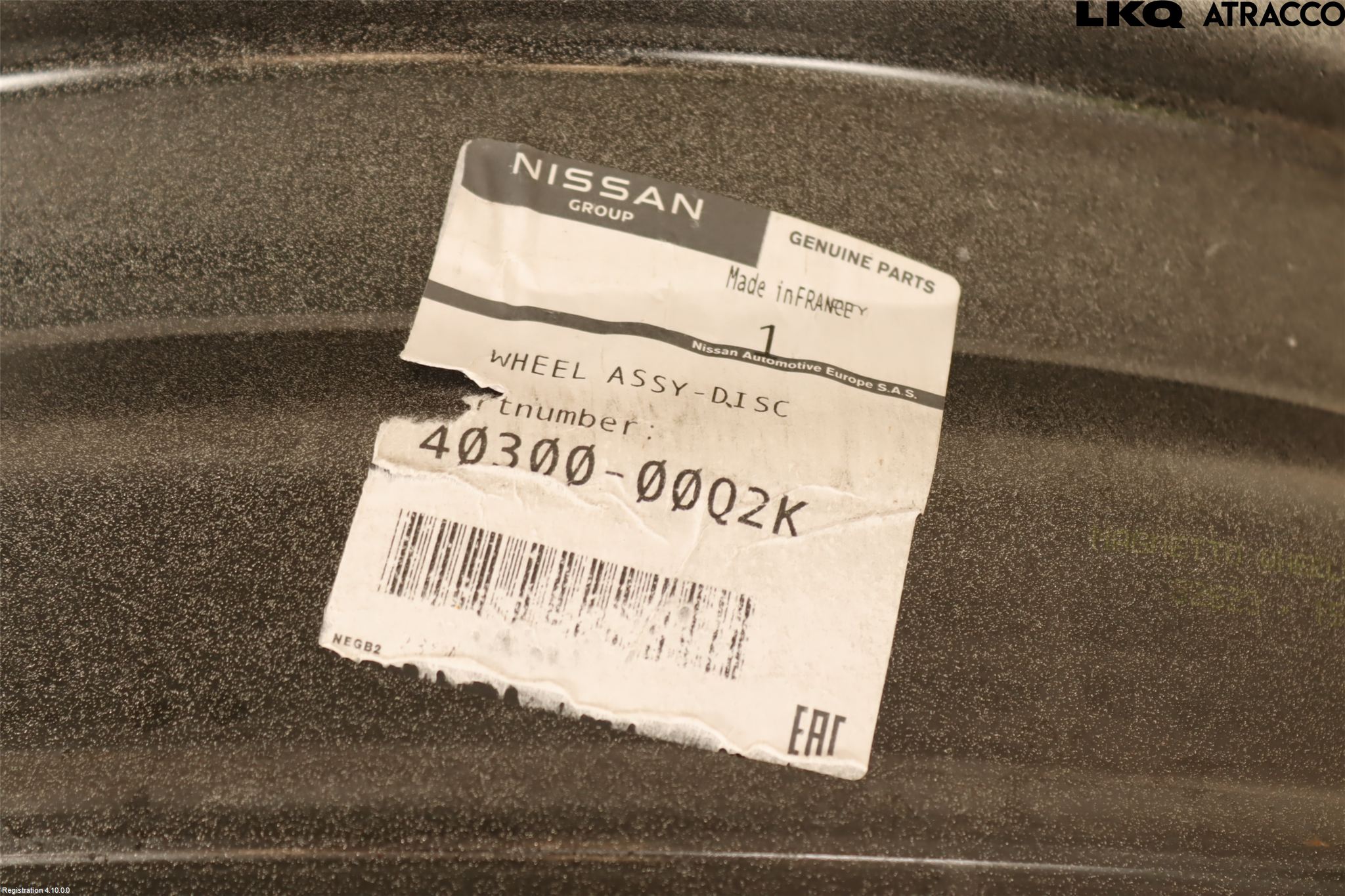 Nissan PRIMASTAR Felg Aluminium