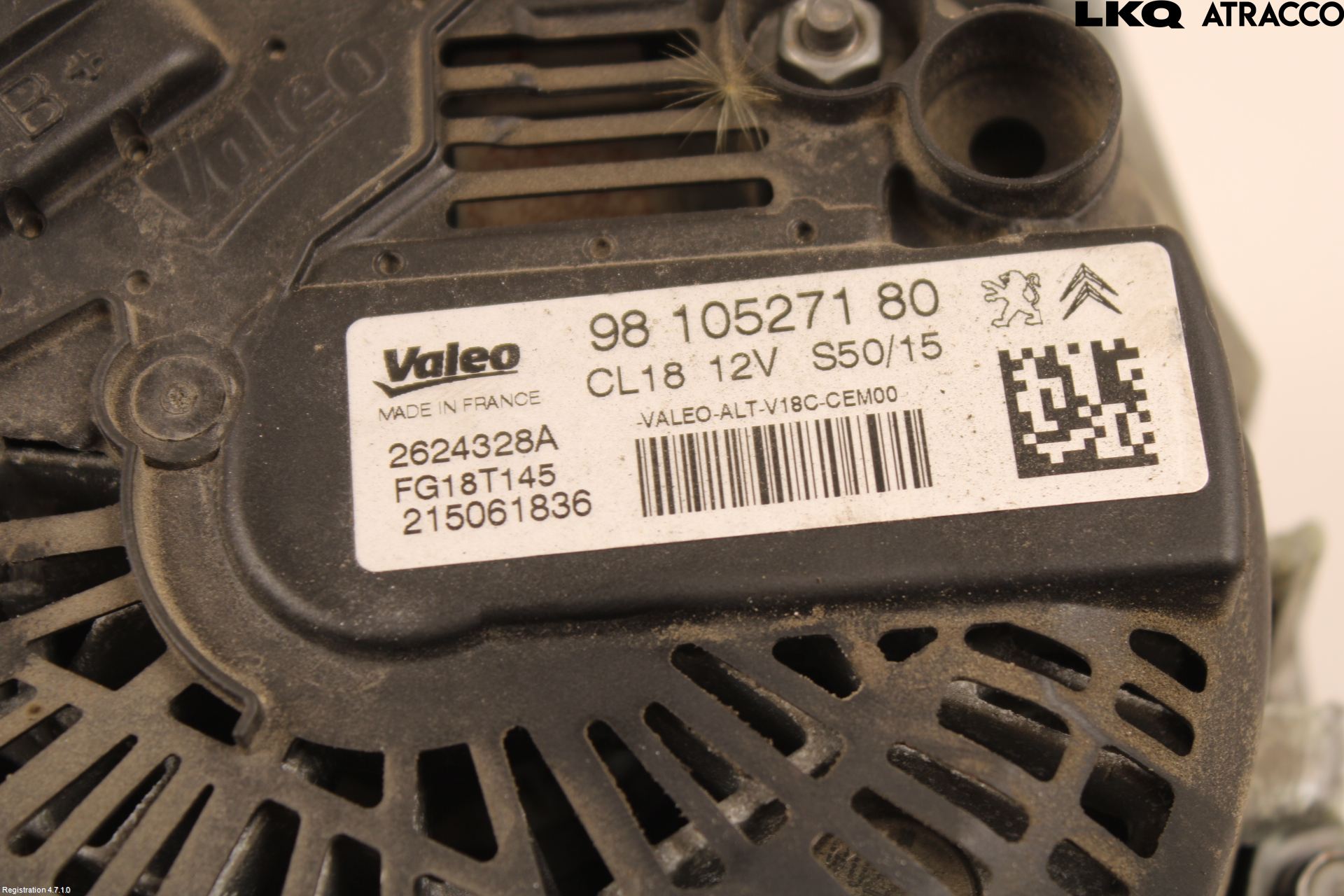 Peugeot 308 14-21 Dynamo