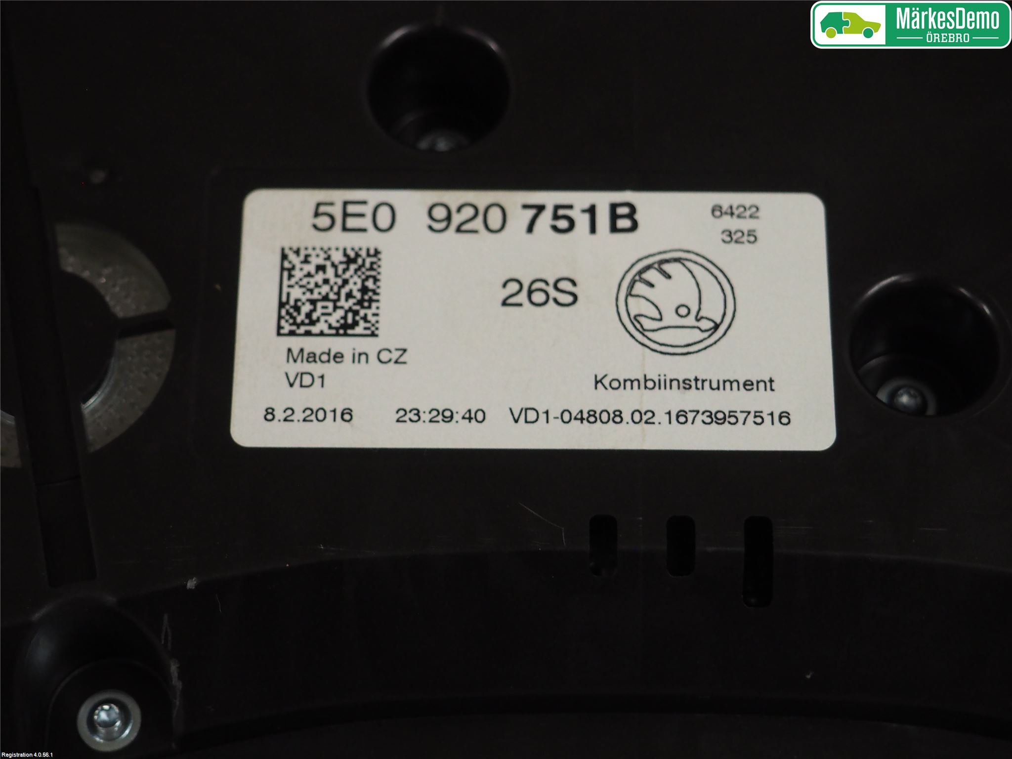 Skoda OCTAVIA (5E) 13-20 Instr Kombinert