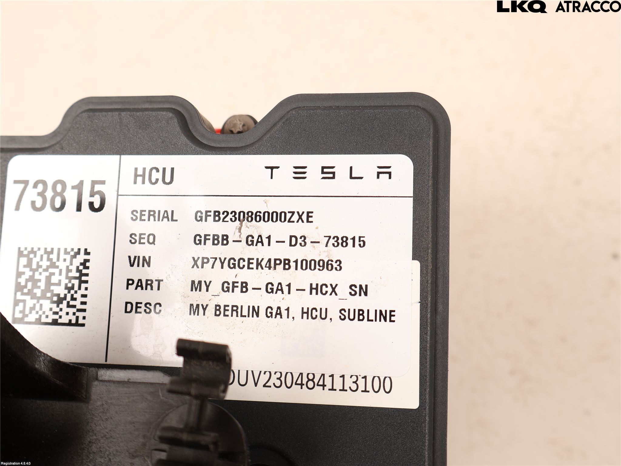 Tesla MODEL Y 21- Abs Hydraulikkaggregat