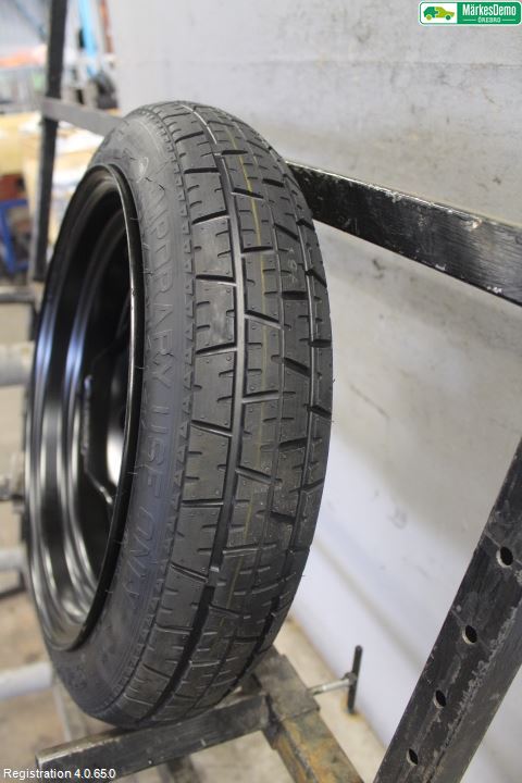 Kia PICANTO 12-17 Hjul Reservehjul Minitype