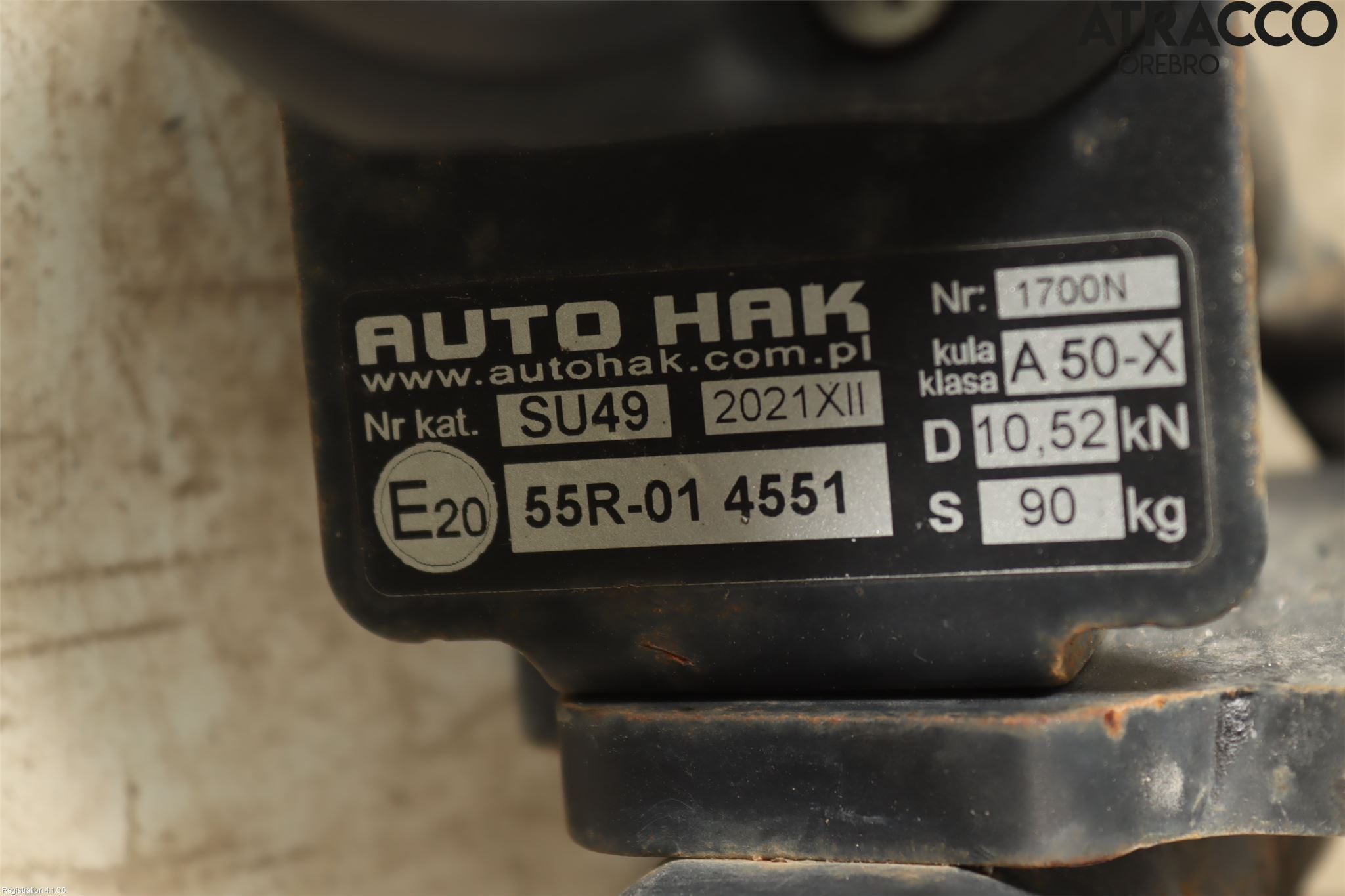 Subaru OUTBACK 15-20 Tilhengerfeste