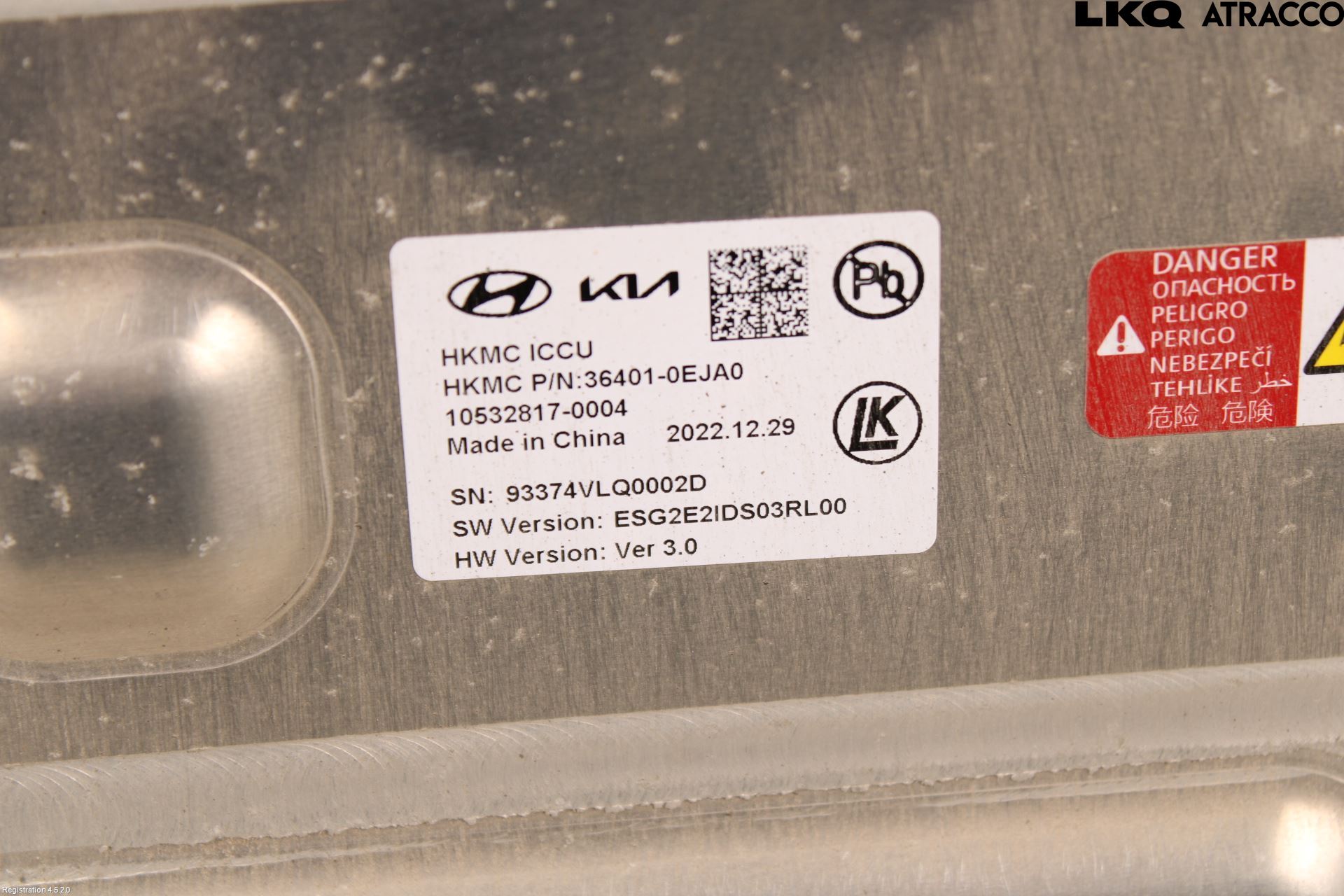 Kia NIRO (SG2) 23- Batterilader Hybrid