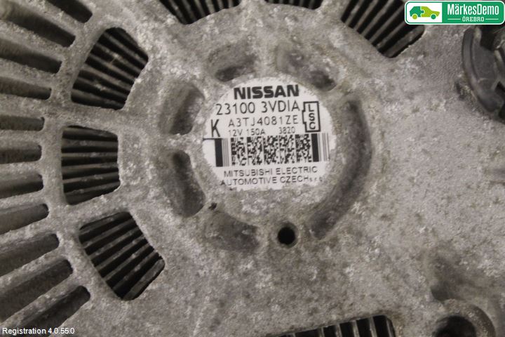 Nissan NOTE E12 14-20 Dynamo