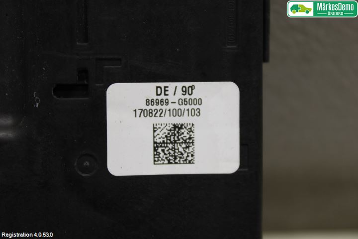 Kia NIRO (DE) 17-22 Styreenhet Øvrig