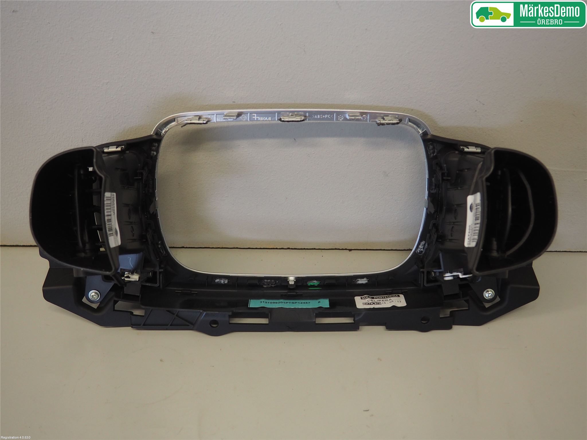 Fiat 500 07- Dashbord Kanal - Dyse