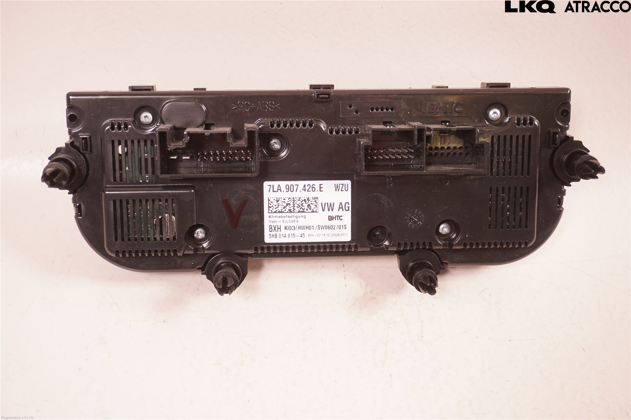 Volkswagen VW TRANSP/CARAVELLE (T6) 16-22 Varme Ac Betjening-Display