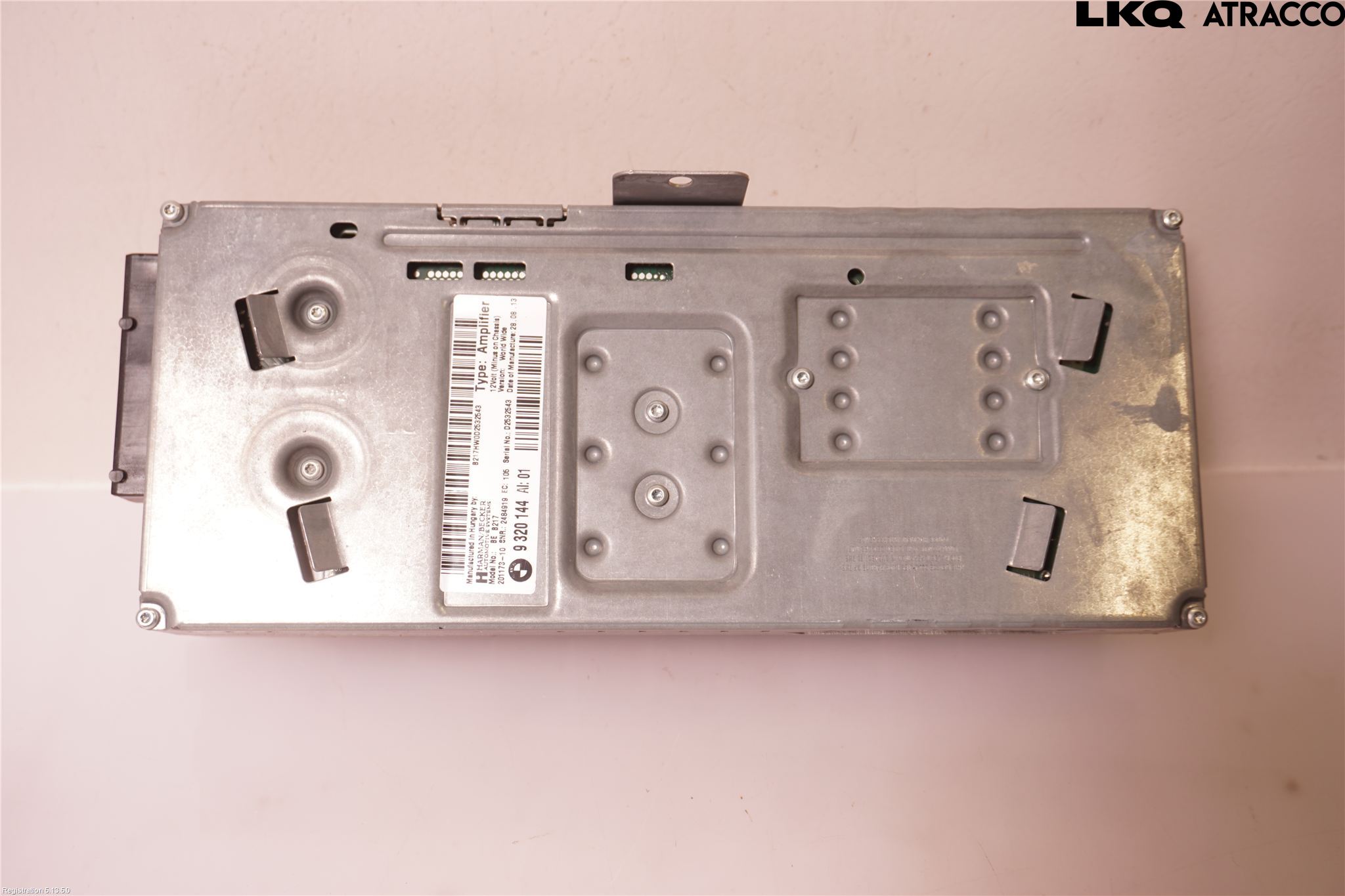 BMW 5 F10/F11/F18 09-17 Stereo Forsterker