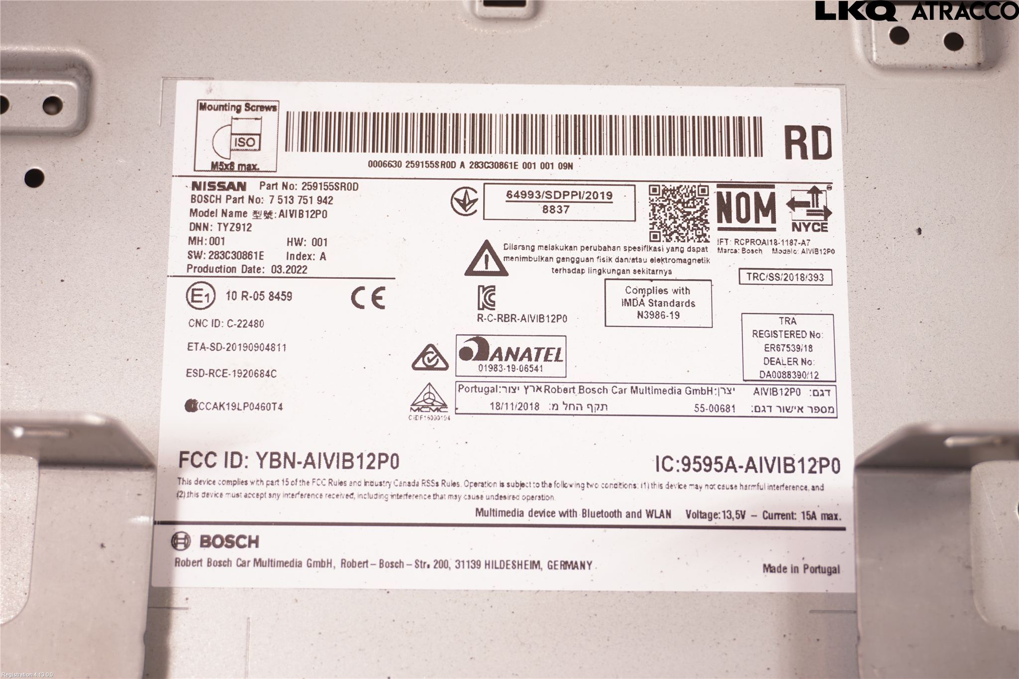Nissan LEAF 18- Gps Navigator
