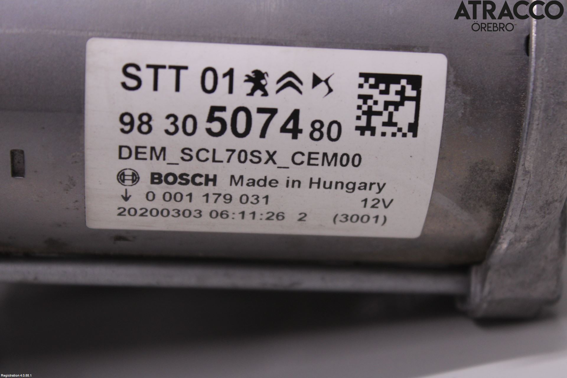 Toyota PROACE CITY 20- Startmotor