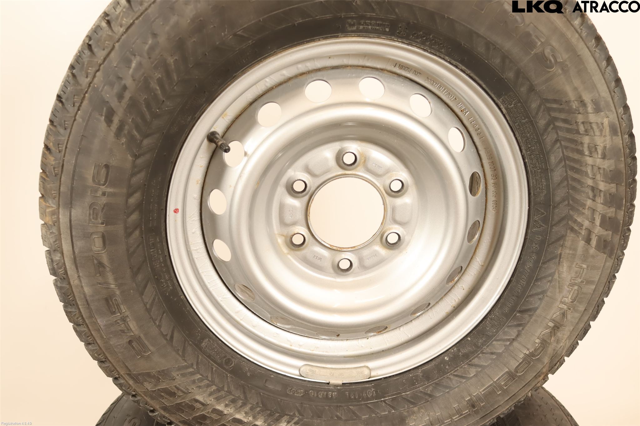 Ford RANGER EU 12-23 Dekk Vinter På Stål Felg 4Stk