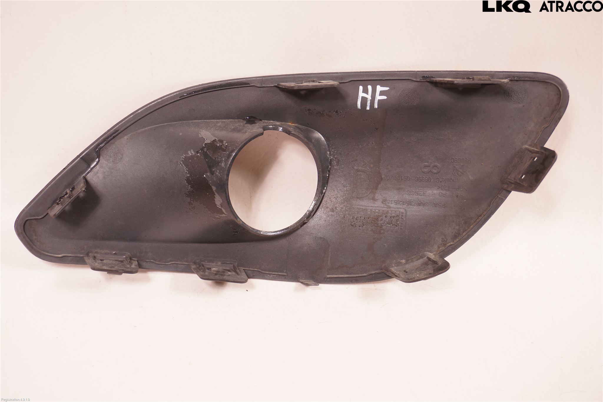 Peugeot 308 14-21 Frontlykt Kurve-Tåkelys Ramme