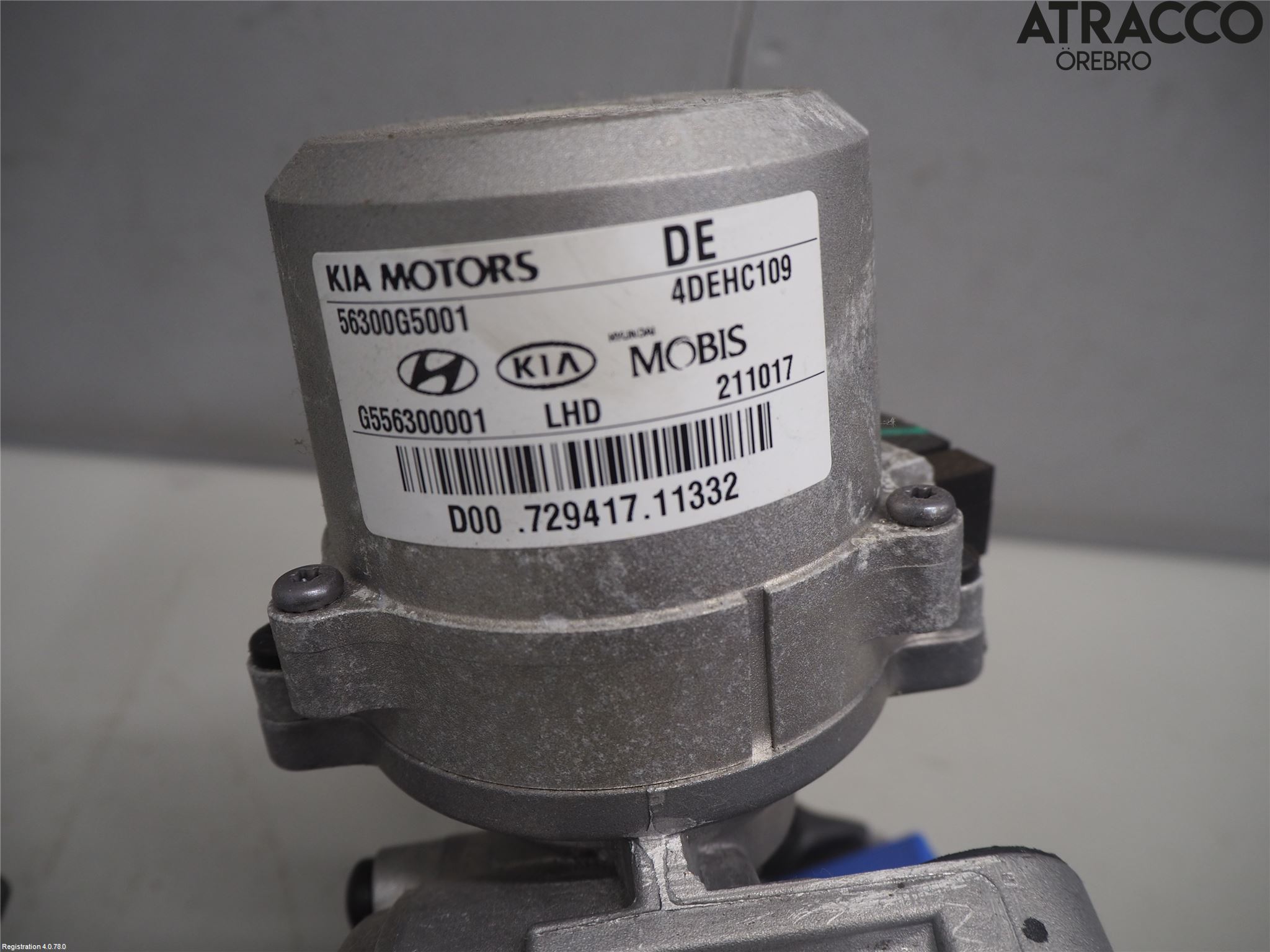 Kia NIRO (DE) 17-22 Rattakselaggregat Innebygd Servo
