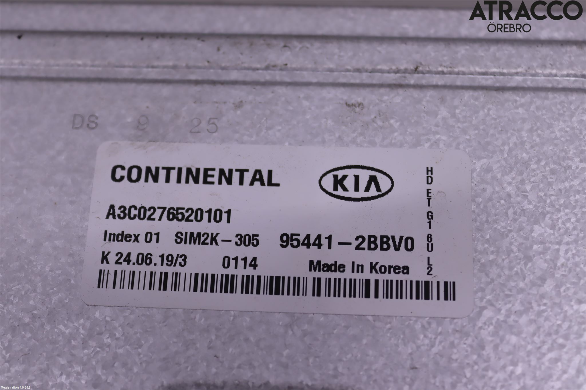 Kia NIRO (DE) 17-22 Styreenhet Gearkasse
