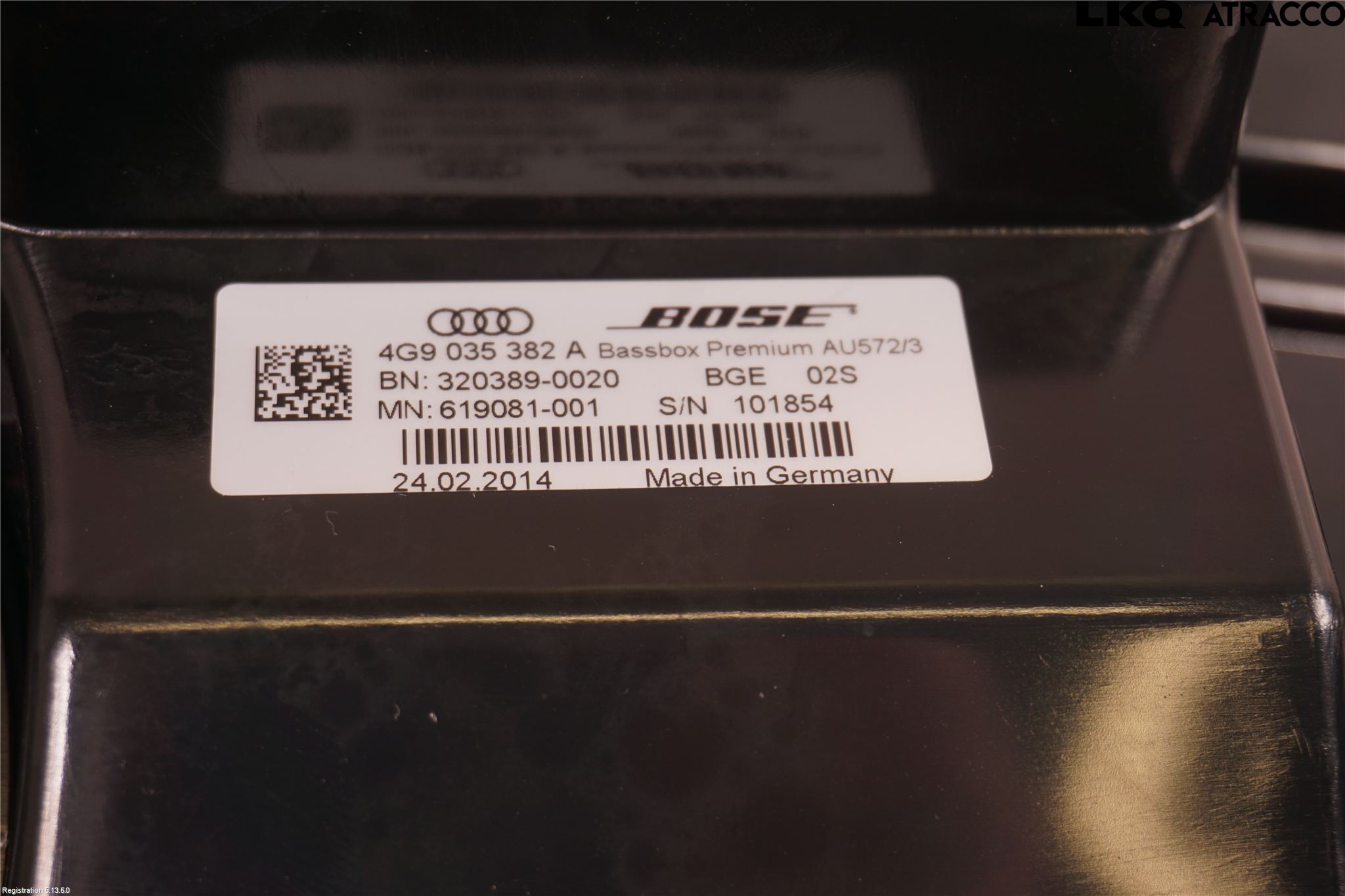 Audi A7/S7 4G 11-17 Innr Høyttaler